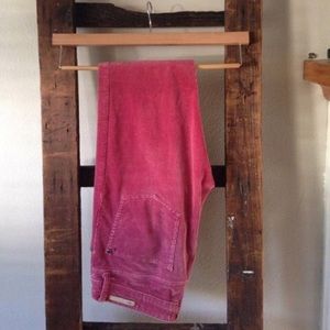 Pilcro & the Letterpress Rose Stet fit Corduroys